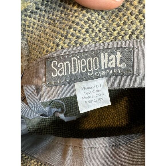 San Diego Hat Co Women's Plaid Wool Bucket Hat Multicolor One Size - Picture 4 of 6